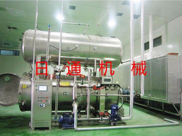 八寶粥產(chǎn)品專用旋轉(zhuǎn)式殺菌鍋